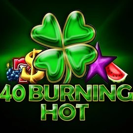 40 Burning Hot by Amusnet Interactive, showcased at ritzocasino-de.com – game logo