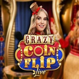 Crazy Coin Flip logo – Live Casino by Evolution at Ritzo Casino