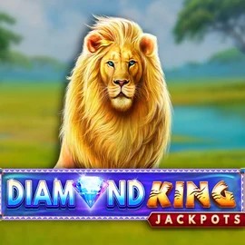 Diamond King Jackpots logo – Jackpots by SpinPlay Games at Ritzo Casino