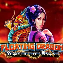 Floating Dragon Year of the Snake logo by Pragmatic Play at Ritzo Casino