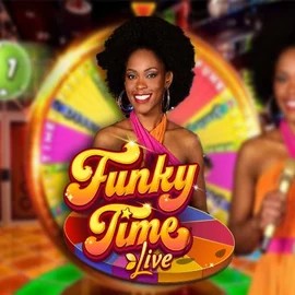 Funky Time slot visual from Evolution available on ritzocasino-de.com